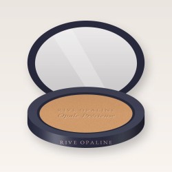 Terre de soleil Opale Précieuse résistante à l'eau – Rive Opaline, boîtier 15 g, teinte 03 Blond doré