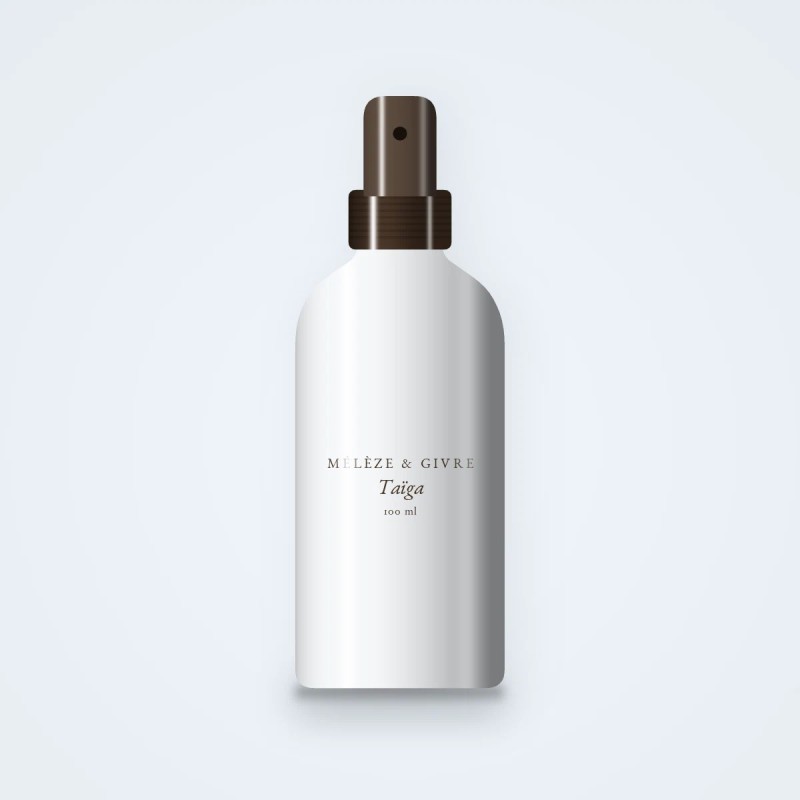 Déodorant Taïga fraîcheur légère – Mélèze & Givre, flacon spray 100 ml