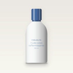Huile corps sèche raffermissante au sésame – Fjeldlys, flacon 150 ml
