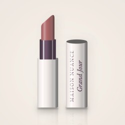 Rouge à lèvres Grand Jour à la cire de riz – Maison Nuance, étui 3,8 g, teinte 03 Bois de rose