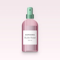 Lotion tonique Bulle Rose à l'acide salicylique – Sopoong, flacon spray 100 ml