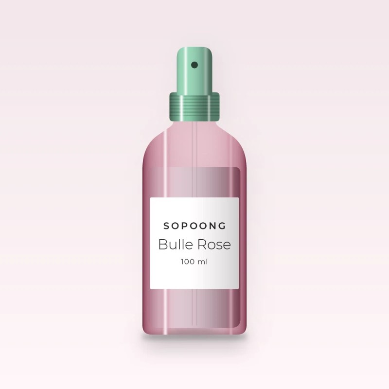 Lotion tonique Bulle Rose à l'acide salicylique – Sopoong, flacon spray 100 ml
