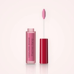 Gloss Premier Rang effet soin – Coulisse Rouge, flacon applicateur 6 ml, teinte 04 Rose bonbon