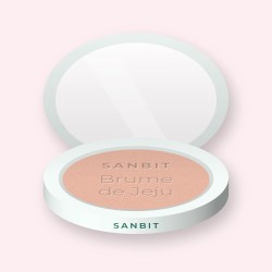 Enlumineur Brume de Jeju au squalane – Sanbit, boîtier 4,5 g, teinte Or rose