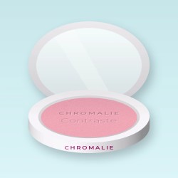 Blush Contraste bonne mine – Chromalie, boîtier 4 g, teinte 02 Rose tendre