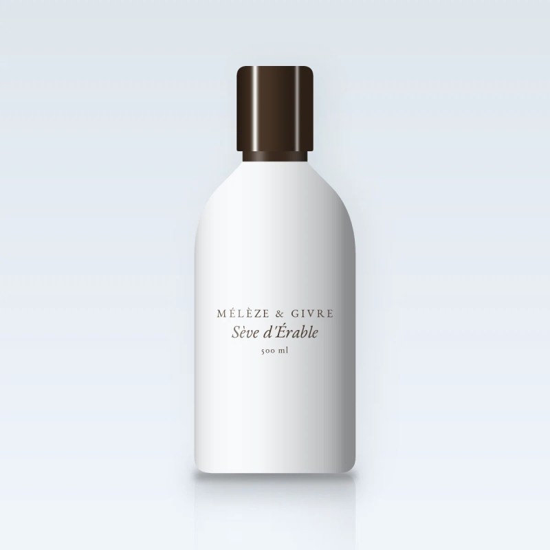Shampooing douceur Sève d'Érable – Mélèze & Givre, flacon 500 ml
