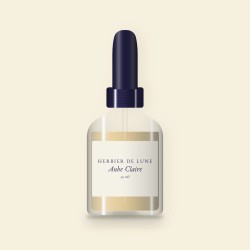 Huile capillaire Aube Claire au jojoba – Herbier de Lune, flacon compte-gouttes 30 ml