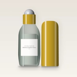 Déodorant soin fraîcheur intense au calendula – Atelier Verdure, flacon roll-on 100 ml