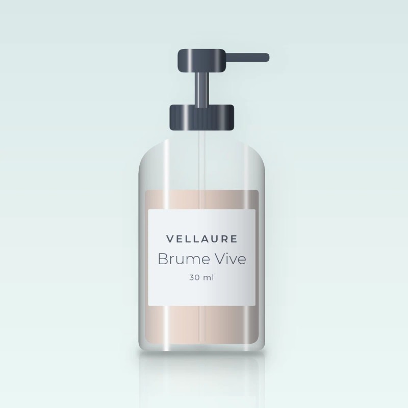 Sérum anti-âge Brume Vive – Vellaure, flacon-pompe 30 ml