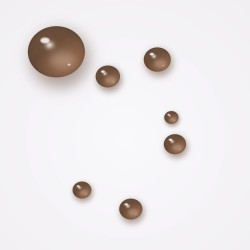 Fond de teint effet soin à la camomille – Chromalie, aperçu de la teinte 19 Noisette