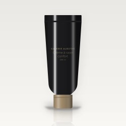 Crème à raser confort au sureau – Galerie Albâtre, tube 200 ml