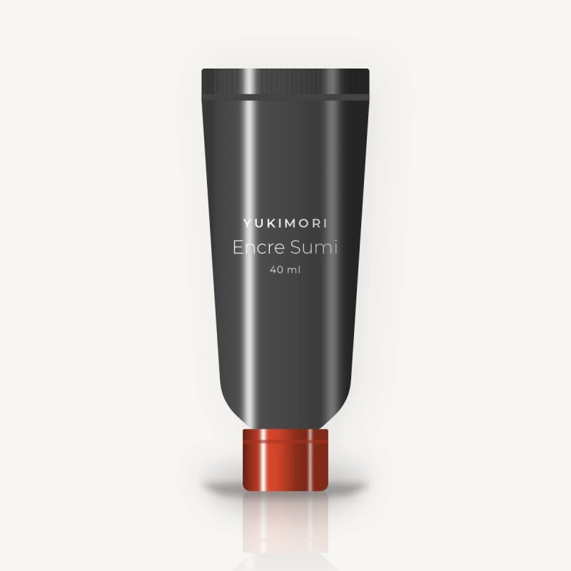 Encre Sumi crème hydratante équilibrante – Yukimori, tube 40 ml