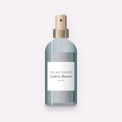 Brume parfumée Galerie Blanche au jasmin sambac – Palais Nacré, flacon spray 200 ml
