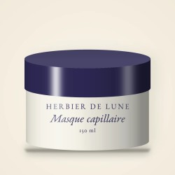 Masque capillaire nutrition intense à la graine de lin – Herbier de Lune, pot 150 ml