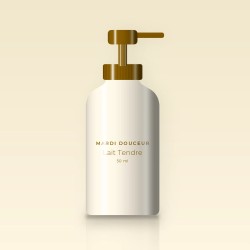 Huile capillaire sublimatrice Lait Tendre – Mardi Douceur, flacon-pompe 50 ml