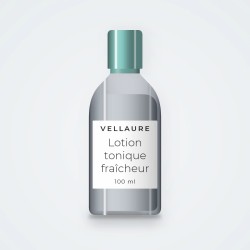 Lotion tonique fraîcheur à l'extrait de réglisse – Vellaure, flacon 100 ml
