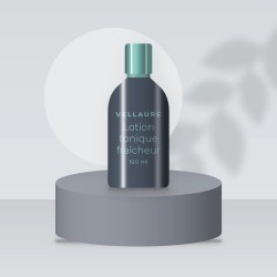 Lotion tonique fraîcheur à l'extrait de réglisse – Vellaure, photo d'ambiance