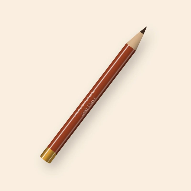 Crayon à sourcils effet structuré Sable Chaud – Terre d'Ocrelle, 0,1 g, teinte 12 Brun foncé