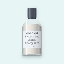Nettoyant visage énergisant à l'extrait de thé vert – Vellaure, flacon 200 ml