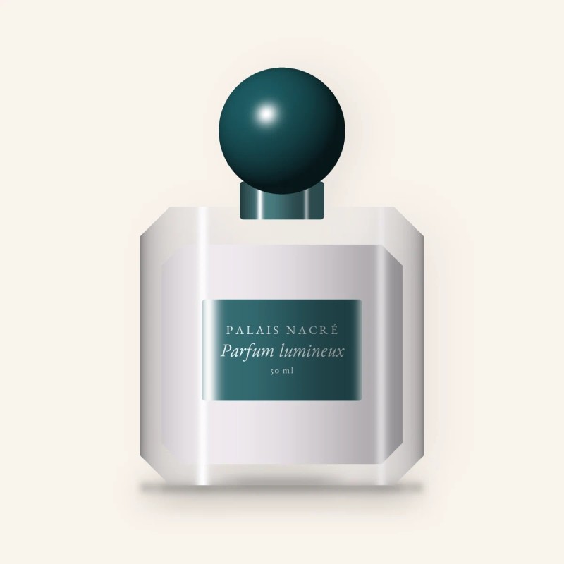 Parfum lumineux à la poire pour femme – Palais Nacré, flacon 50 ml