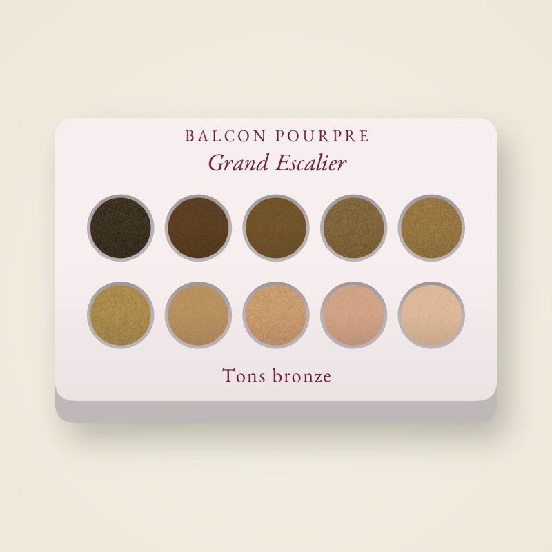Palette yeux Grand Escalier multi-usage | Balcon Pourpre