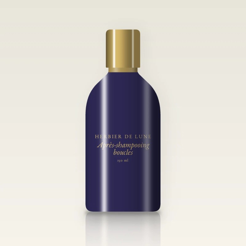 Après-shampooing boucles à l'huile de jojoba – Herbier de Lune, flacon 150 ml