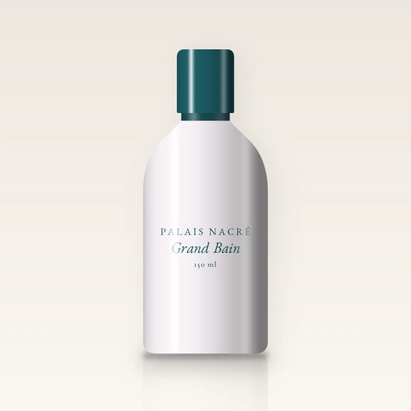 Grand Bain nettoyant visage matifiant – Palais Nacré, flacon 150 ml