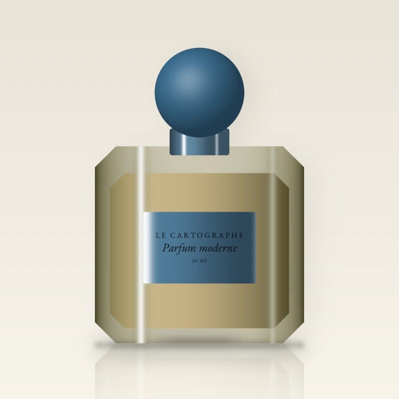 Parfum moderne au bois de gaïac pour homme – Le Cartographe, flacon 50 ml