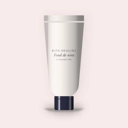 Fond de teint anti-imperfections à l'eau de bleuet Voile de Soie 30 ml – Rive Opaline, tube 30 ml, teinte 17 Caramel clair