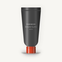Crème solaire visage anti-âge Encre Sumi SPF 30 – Yukimori, tube 40 ml