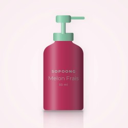 Melon Frais crème hydratante jour et nuit – Sopoong, flacon-pompe 50 ml