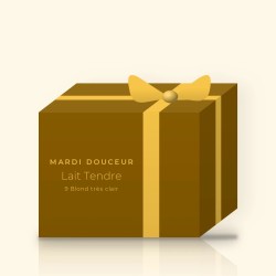 Coloration Lait Tendre à l'extrait de camomille – Mardi Douceur, coffret, teinte 9 Blond très clair