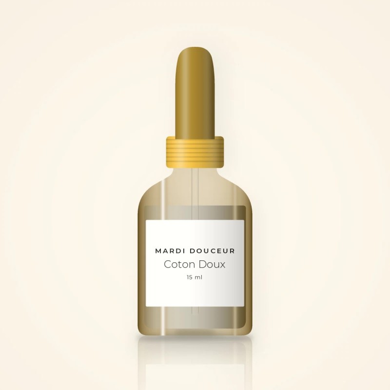 Coton Doux sérum repulpant – Mardi Douceur, flacon compte-gouttes 15 ml