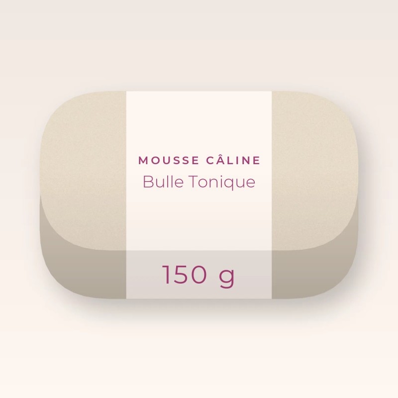 Savon Bulle Tonique douceur – Mousse Câline, pain 150 g