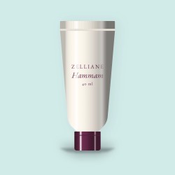 Hammam crème solaire visage réconfortante SPF 50 – Zelliane, tube 40 ml