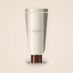 Coloration éclatante à l'huile de baobab – Barbier de la Butte, tube, teinte 4 Châtain