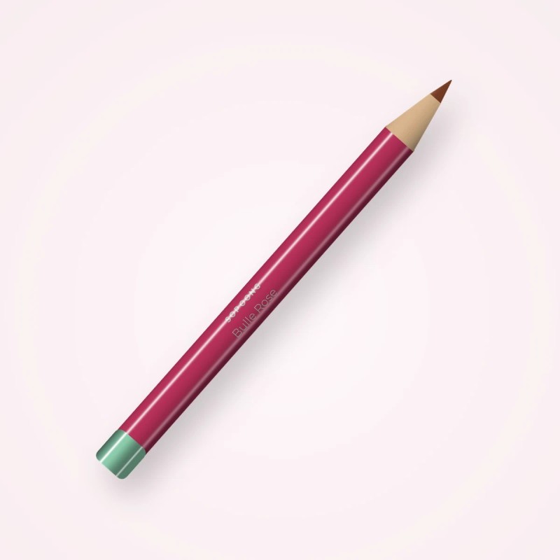 Crayon à sourcils Bulle Rose à l'huile de noisette – Sopoong, 0,25 g, teinte 09 Auburn