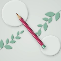 Crayon à sourcils Bulle Rose à l'huile de noisette | Sopoong