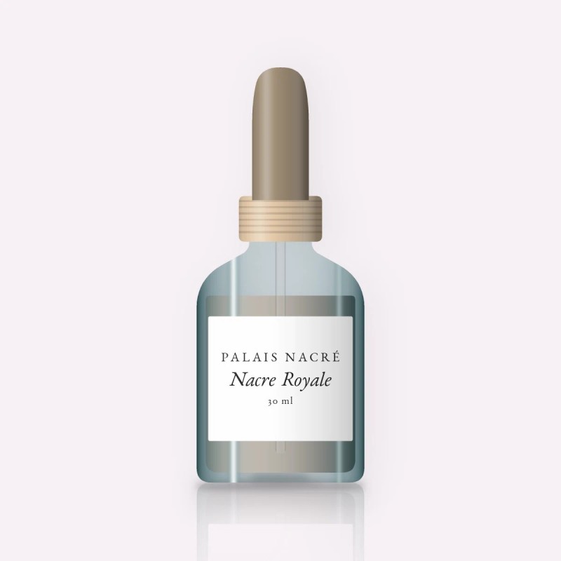 Sérum Nacre Royale à l'acide hyaluronique – Palais Nacré, flacon compte-gouttes 30 ml