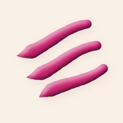 Rouge à lèvres effet seconde peau à l'huile de noisette – Terre d'Ocrelle, aperçu de la teinte 07 Fuchsia