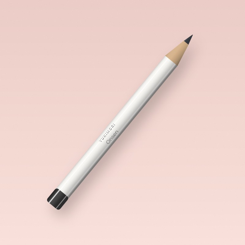 Eyeliner ultra-précis Onsen – Yukimori, crayon 1,2 g, teinte Gris anthracite