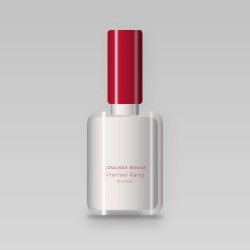 Vernis à ongles Premier Rang à la myrrhe – Coulisse Rouge, flacon 10 ml, teinte 01 Cristal
