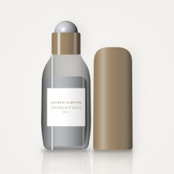 Déodorant sport au thym pour homme – Galerie Albâtre, flacon roll-on 100 ml