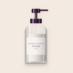 Crème coiffante définissante Essentiels – Maison Nuance, flacon-pompe 150 ml