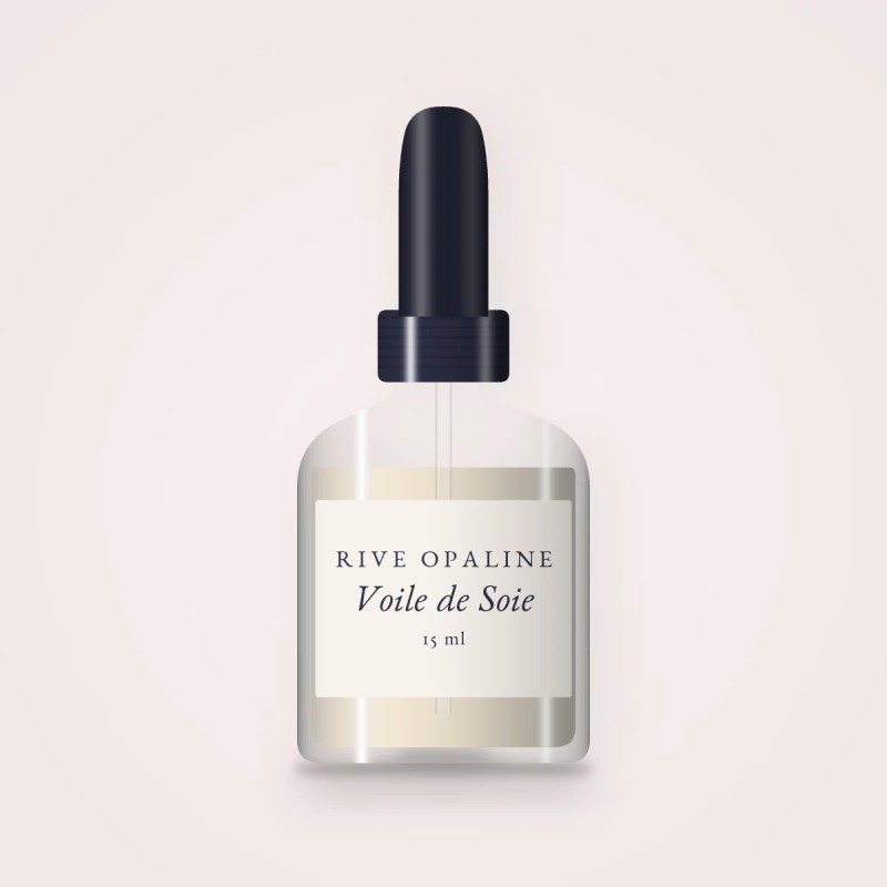 Sérum Voile de Soie à l'acide férulique – Rive Opaline, flacon compte-gouttes 15 ml