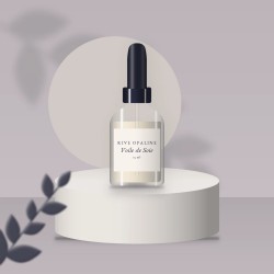Sérum Voile de Soie à l'acide férulique – Rive Opaline, photo d'ambiance