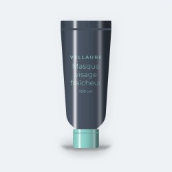 Masque visage fraîcheur à l'acide hyaluronique – Vellaure, tube 100 ml