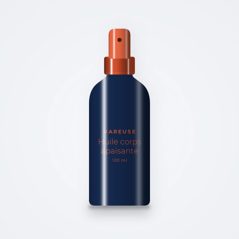Huile corps sèche apaisante à la figue de Barbarie – Vareuse, flacon spray 100 ml