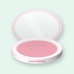 Blush estompable à la fleur de cerisier – Sopoong, boîtier 4 g, teinte 02 Rose tendre