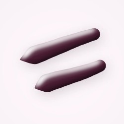 Vernis à ongles Paillettes à l'huile de jojoba – Bonbon Néon, aperçu de la teinte 18 Aubergine